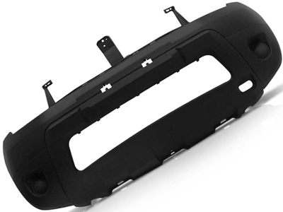 Parachoque dianteiro duster 12 14 preto liso s milha