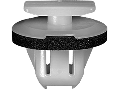 Grampo Bucha Moldura Paralama Kicks 14/ (Branco C/Anel)