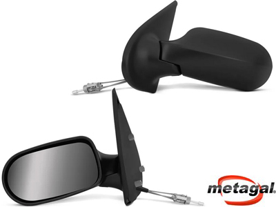Retrovisor Ext Palio 01/03 4P LE c/c (Preto)
