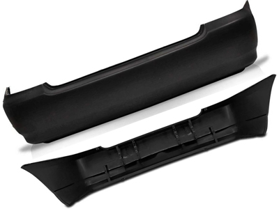 Parachoque traseiro corolla 03 08 preto