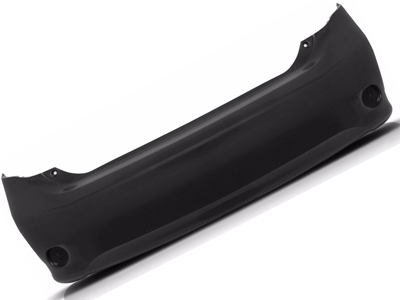 Parachoque traseiro corolla 09 11 preto