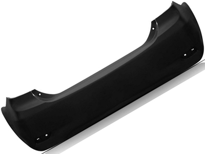 Parachoque traseiro corolla 12 14 preto