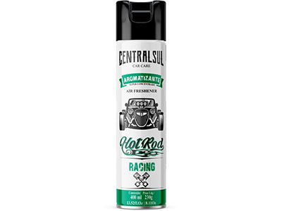 Aromatizante Spray Hot Rod Racing (400 Ml - 230 Gramas)