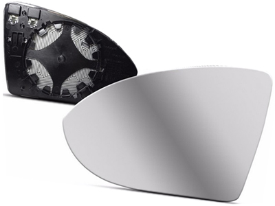 Lente retrovisor ext golf 14 le