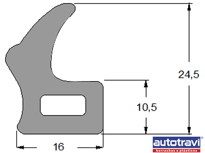 Borracha Tampa Motor Kombi /96