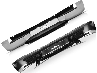 Parachoque Traseiro Amarok 10/ (Cromado - S/Furo Sensor)