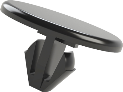 Grampo revestimento capo c3 c5 12 e peugeot 206 207