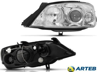 Farol astra 03 11 le mascara cromada a3a1bdc6 a832 45a3 81a2 844d70e3c088