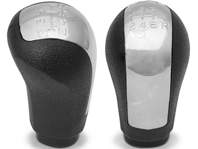 Bola cambio s 10 12 6 marchas preta c tampa cromada