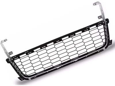 Grade Parachoque Sandero 12/14 Central (C/Friso Cromado)