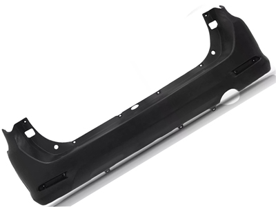 Parachoque traseiro hilux sw4 12 15 preto