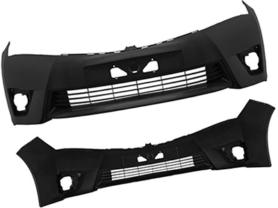 Parachoque Dianteiro Corolla 15/17 (Preto, C/Grade Central)