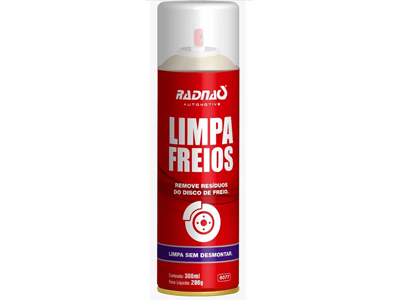 Spray Limpa Freios Removedor Resíduos (300 Ml, 200 Gramas)