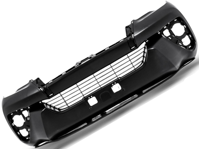 Parachoque dianteiro hilux sw4 16 preto liso