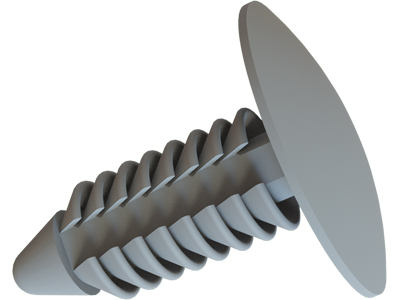 Grampo Teto Onix/Prisma/Cobalt/S-10 Cinza