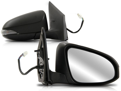 Retrovisor ext corolla 15 ld c c eletrico preto c seta