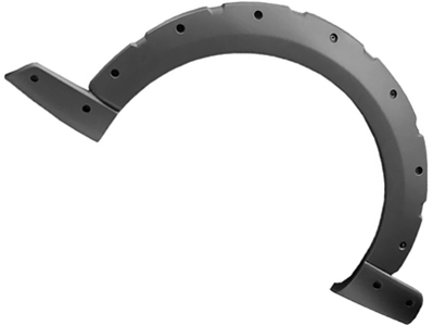 Moldura Paralama Strada Working 09/13 DD (Cinza)