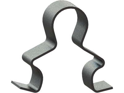 Grampo metal painel console c3 c4 renegade peugeot 208