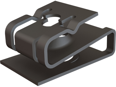 Grampo Porca Rápida Painel/Console/Farol GM (4,8x13x17mm)