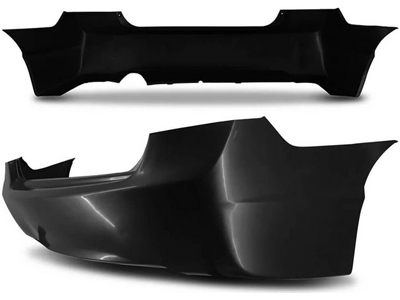 Parachoque traseiro civic 07 11 preto liso