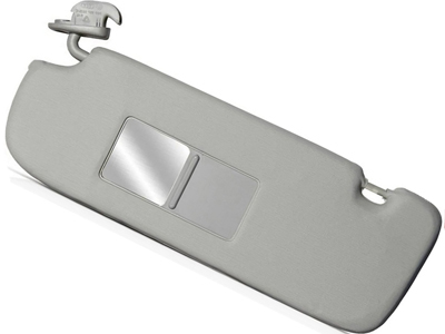 Quebra Sol Fox/Crossfox/Spacefox 03/ Cinza LE (C/Espelho)