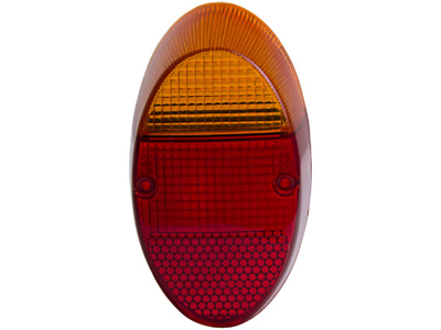 Lente Lanterna Fusca 1200/1300 Bicolor Tras. (Acrílica)