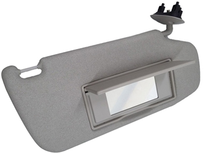 Quebra sol s 10 blazer 05 11 cinza ld c espelho