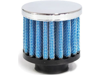 Filtro Respiro Óleo Azul (18mm, 5,5cm x 5cm)