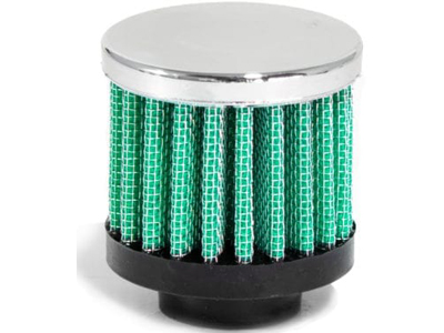 Filtro Respiro Óleo Verde (18mm, 5,5cm x 5cm)