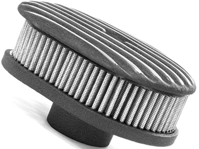 Filtro Ar Esportivo VW Refrigerado Ar Preto/Branco (52mm)