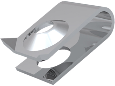 Grampo Porca Rápida Paralama Civic/Fit/City (4,9x11x17mm)