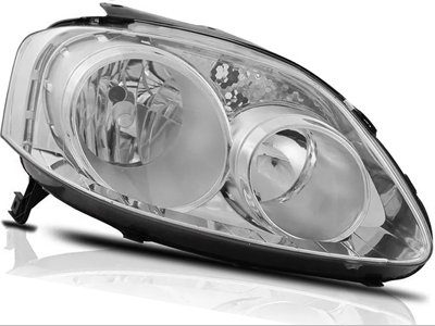 Farol Fox 03/09 LD (Foco Duplo - Máscara Cromada)