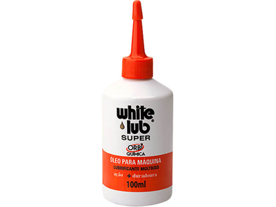 Óleo Lubrificante Para Máquina Orbi White Lub (100 Ml)