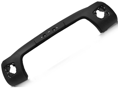 Parachoque dianteiro l200 11 12 preto liso