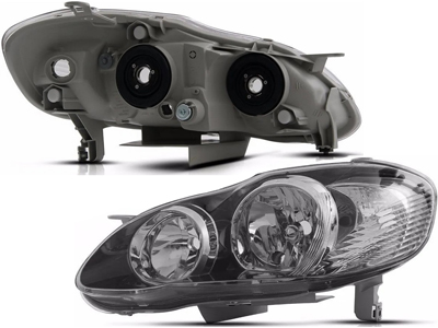 Farol corolla 05 08 e fielder le mascara negra