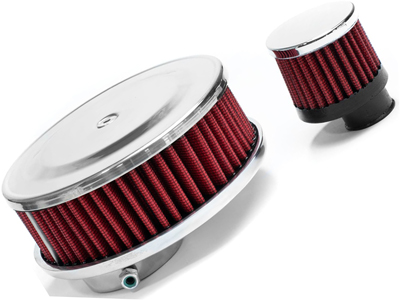 Kit Filtro Ar Esportivo VW Refrigerado Ar 1300/1500 Vermelho