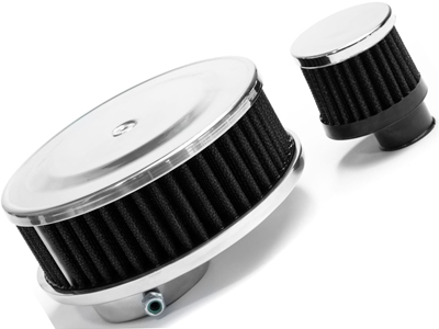 Kit Filtro Ar Esportivo VW Refrigerado Ar 1300/1500 Preto