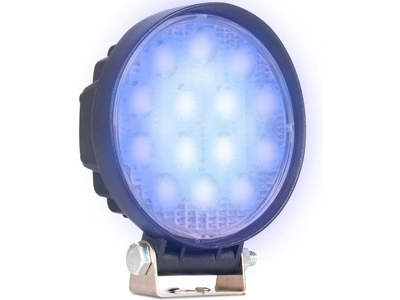 Farol Auxiliar Universal Milha Redondo (14 Leds Azuis, 48W)