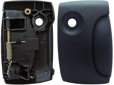 Maçaneta Ext Porta Lat Kangoo LD (C/Furo - Preta)