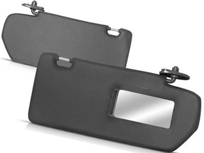 Quebra Sol Palio 96/03 Cinza Escuro LD (C/Espelho)