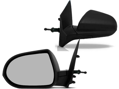 Retrovisor ext onix prisma 13 le c c preto
