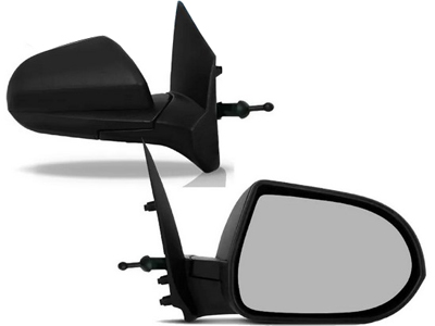 Retrovisor ext onix prisma 13 ld c c preto