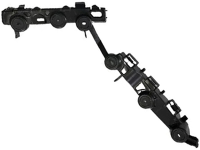 Guia parachoque traseiro onix 13 ld