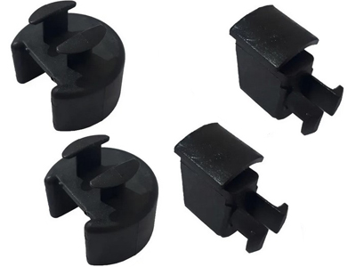 Bucha dobradica cacamba courier le ld kit 4 pecas