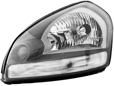 Farol Tucson 05/16 LE (Pisca Cristal - S/Moldura)