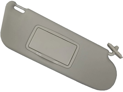 Quebra sol meriva 02 ld cinza c espelho