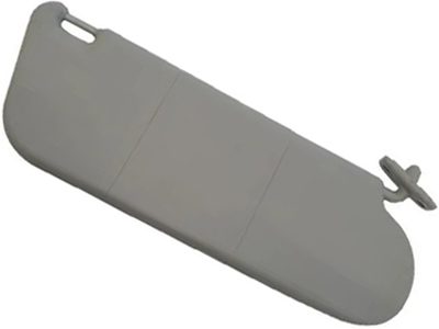 Quebra Sol Meriva 02/ LD Cinza