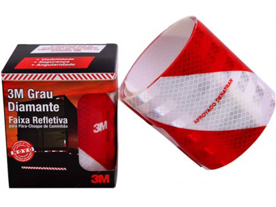 Kit Faixa Refletiva Marca 3M LE/LD (10cm x 240cm)