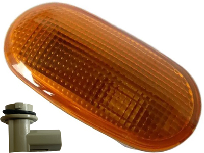 Lanterna lateral l200 triton outdoor dakar tr4 ambar