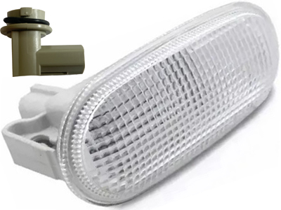 Lanterna lateral l200 triton outdoor dakar tr4 cristal